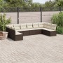10-piece garden sofa set and brown synthetic rattan cushions by , Garden sets - Ref: Foro24-3218093, Price: 600,04 €, Discoun...