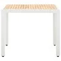 5-teiliges Gartensitzgruppen-Set aus weißem Kunststoff-Rattan von vidaXL, Gartensets - Ref: Foro24-45982, Preis: 371,65 €, Ra...