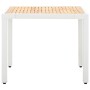 Juego de comedor de jardín 5 piezas ratán sintético blanco by vidaXL, Garden sets - Ref: Foro24-45982, Price: 376,15 €, Disco...