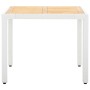 Juego de comedor de jardín 5 piezas ratán sintético blanco by vidaXL, Garden sets - Ref: Foro24-45982, Price: 376,15 €, Disco...