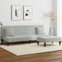 Sofa set with cushions 2 pieces light gray velvet by , Sofas - Ref: Foro24-3216262, Price: 291,74 €, Discount: %
