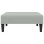 Sofa set with cushions 2 pieces light gray velvet by , Sofas - Ref: Foro24-3216262, Price: 291,74 €, Discount: %