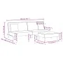 Sofa set with cushions 2 pieces light gray velvet by , Sofas - Ref: Foro24-3216262, Price: 291,74 €, Discount: %