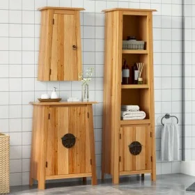 3-teiliges Badezimmermöbel-Set aus massivem Kiefernholz von , Badezimmermöbel - Ref: Foro24-3223455, Preis: 710,51 €, Rabatt: %