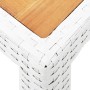 Juego de comedor de jardín 5 piezas ratán sintético blanco by vidaXL, Garden sets - Ref: Foro24-45982, Price: 376,15 €, Disco...