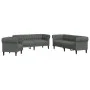 3-piece sofa set dark gray fabric by , Sofas - Ref: Foro24-3209192, Price: 711,52 €, Discount: %