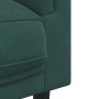 Dark green velvet 3-piece sofa set with cushions by , Sofas - Ref: Foro24-3209249, Price: 724,45 €, Discount: %