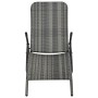 Faltbare Sonnenliege aus synthetischem Rattan in Grau von vidaXL, Liegen - Ref: Foro24-48128, Preis: 75,02 €, Rabatt: %