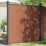 Panel de valla WPC marrón 173x186 cm de , Paneles de vallas - Ref: Foro24-4003982, Precio: 416,14 €, Descuento: %