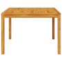 Mesa de comedor de jardín madera maciza de acacia 110x110x75 cm de , Mesas de jardín - Ref: Foro24-366369, Precio: 136,77 €, ...