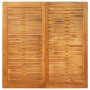 Garten-Esstisch aus massivem Akazienholz 110x110x75 cm von , Gartentische - Ref: Foro24-366369, Preis: 136,67 €, Rabatt: %