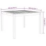 Garten-Esstisch aus massivem Akazienholz 110x110x75 cm von , Gartentische - Ref: Foro24-366369, Preis: 135,45 €, Rabatt: %
