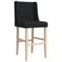 Hohe Hocker, 2 Stück, massives Gummiholz und Stoff von , Küchenhocker - Ref: Foro24-4006226, Preis: 96,33 €, Rabatt: %