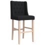 Hohe Hocker, 2 Stück, massives Gummiholz und Stoff von , Küchenhocker - Ref: Foro24-4006226, Preis: 131,30 €, Rabatt: %