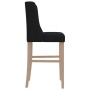Hohe Hocker, 2 Stück, massives Gummiholz und Stoff von , Küchenhocker - Ref: Foro24-4006226, Preis: 131,30 €, Rabatt: %