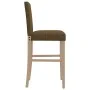 Hohe Hocker, 2 Stück, massives Gummiholz und Stoff von , Küchenhocker - Ref: Foro24-4006195, Preis: 86,73 €, Rabatt: %