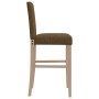 Hohe Hocker, 2 Stück, massives Gummiholz und Stoff von , Küchenhocker - Ref: Foro24-4006195, Preis: 87,57 €, Rabatt: %