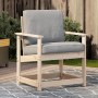 Gartenstuhl aus massivem Kiefernholz 62x56x77 cm von , Modulare Sofas für den Außenbereich - Ref: Foro24-832625, Preis: 51,10...