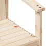 Gartenstuhl aus massivem Kiefernholz 62x56x77 cm von , Modulare Sofas für den Außenbereich - Ref: Foro24-832625, Preis: 50,58...