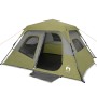 Tienda familiar 6 personas impermeable apertura rápida verde de , Tiendas de campaña - Ref: Foro24-94295, Precio: 137,23 €, D...