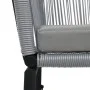 Gartenstühle 2 Einheiten synthetisches Rattan anthrazit von vidaXL, Gartenstühle - Ref: Foro24-48137, Preis: 155,45 €, Rabatt: %