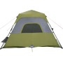 Tienda familiar 6 personas impermeable apertura rápida verde de , Tiendas de campaña - Ref: Foro24-94295, Precio: 137,23 €, D...