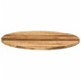 Round table top solid rough mango wood Ø 70x3.8 cm by , Table tops - Ref: Foro24-370011, Price: 116,21 €, Discount: %