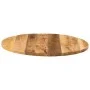 Round table top solid rough mango wood Ø 70x3.8 cm by , Table tops - Ref: Foro24-370011, Price: 87,25 €, Discount: %