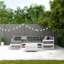 Set muebles jardín 7 pzas con cojines madera maciza pino blanco de , Conjuntos de jardín - Ref: Foro24-3250945, Precio: 610,1...