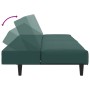 Zweiteilige Sofagarnitur aus dunkelgrünem Samt von , Sofas - Ref: Foro24-3216276, Preis: 302,57 €, Rabatt: %