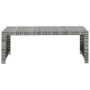 Set de muebles de jardín 5 pzas y cojines ratán sintético gris de vidaXL, Conjuntos de jardín - Ref: Foro24-48134, Precio: 27...