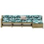 Juego de muebles jardín 5 pzas y cojines madera pino impregnada de , Conjuntos de jardín - Ref: Foro24-3250835, Precio: 509,23 €