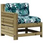 5-piece garden furniture set with impregnated pine wood cushions by , Garden sets - Ref: Foro24-3250835, Price: 523,98 €, Dis...