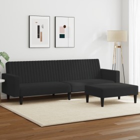 Juego de sofás 2 piezas terciopelo negro de , Sofás - Ref: Foro24-3216283, Precio: 350,80 €, Descuento: %
