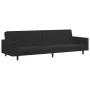Black velvet 2-piece sofa set by , Sofas - Ref: Foro24-3216283, Price: 344,67 €, Discount: %