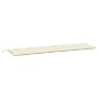 Cojín para banco de jardín tela Oxford crema 200x50x7 cm de , Cojines para sillas y sofás - Ref: Foro24-361642, Precio: 35,37...