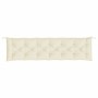 Garden bench cushion cream Oxford fabric 200x50x7 cm by , Cushions for chairs and sofas - Ref: Foro24-361642, Price: 35,37 €,...
