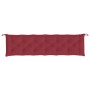 Garden bench cushion Oxford fabric red red 200x50x7 cm by , Cushions for chairs and sofas - Ref: Foro24-361649, Price: 30,31 ...