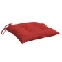 Cushions for pallets 6 units red Oxford fabric 50x50x7 cm by , Cushions for chairs and sofas - Ref: Foro24-361527, Price: 50,...