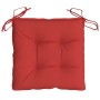 Cojines para palets 6 unidades tela Oxford rojo 50x50x7 cm de , Cojines para sillas y sofás - Ref: Foro24-361527, Precio: 50,...