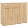 Sideboard aus Sonoma-Eichensperrholz, 88 x 30 x 70 cm von vidaXL, Sideboards - Ref: Foro24-800678, Preis: 81,84 €, Rabatt: %
