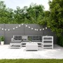 7-teiliges Gartenmöbel-Set mit Kissen aus massivem Weißkiefernholz von , Gartensets - Ref: Foro24-3250953, Preis: 617,68 €, R...