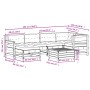 7-teiliges Gartenmöbel-Set mit Kissen aus massivem Weißkiefernholz von , Gartensets - Ref: Foro24-3250953, Preis: 617,68 €, R...