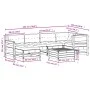 Set muebles jardín 7 pzas con cojines madera maciza pino blanco de , Conjuntos de jardín - Ref: Foro24-3250953, Precio: 602,4...