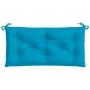 Garden bench cushions 2 pcs light blue 100x50x7 cm by , Cushions for chairs and sofas - Ref: Foro24-361663, Price: 35,27 €, D...
