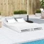 Sonnenliegen aus massivem Weißkiefernholz, 2 Einheiten, 205 x 60 x 31,5 cm von , Liegen - Ref: Foro24-832575, Preis: 170,63 €...