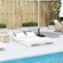 Sonnenliegen aus massivem Weißkiefernholz, 2 Einheiten, 205 x 60 x 31,5 cm von , Liegen - Ref: Foro24-832575, Preis: 172,24 €...