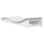 Tumbonas madera maciza de pino blanco 2 unidades 205x60x31,5 cm de , Tumbonas - Ref: Foro24-832575, Precio: 170,63 €, Descuen...