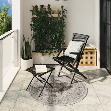 Alfombra de interior/exterior diseño vintage ARBIZU Ø 120 cm de , Alfombras - Ref: Foro24-375716, Precio: 41,03 €, Descuento: %