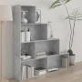 Plywood gray concrete shelf 155x24x160cm by vidaXL, Bookcases and shelves - Ref: Foro24-800661, Price: 67,87 €, Discount: %